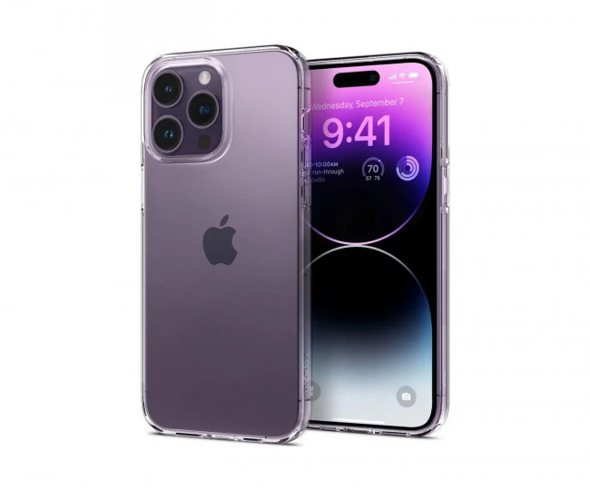 Чехол Spigen для iPhone 14 Pro Max, Ultra Hybrid, Crystal Clear